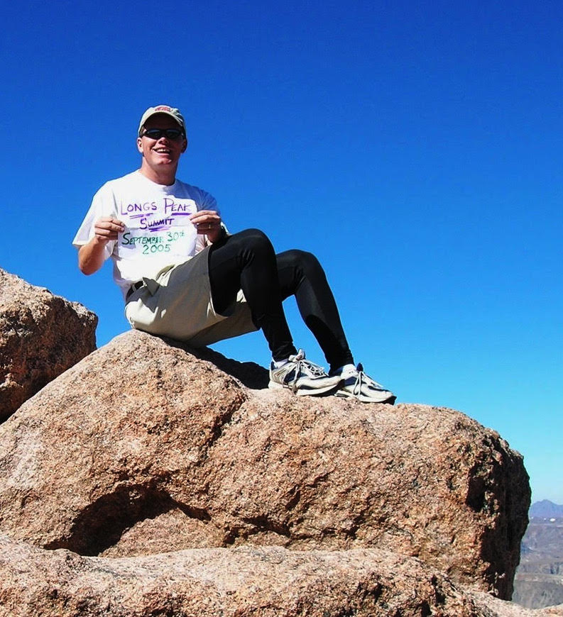 Kevin on the summit