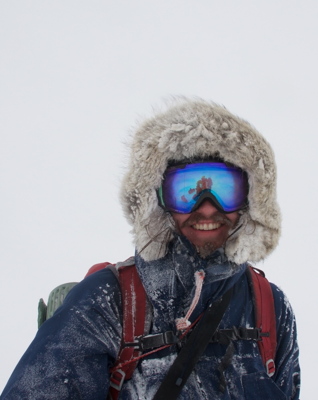 Morten in his arctic gear
