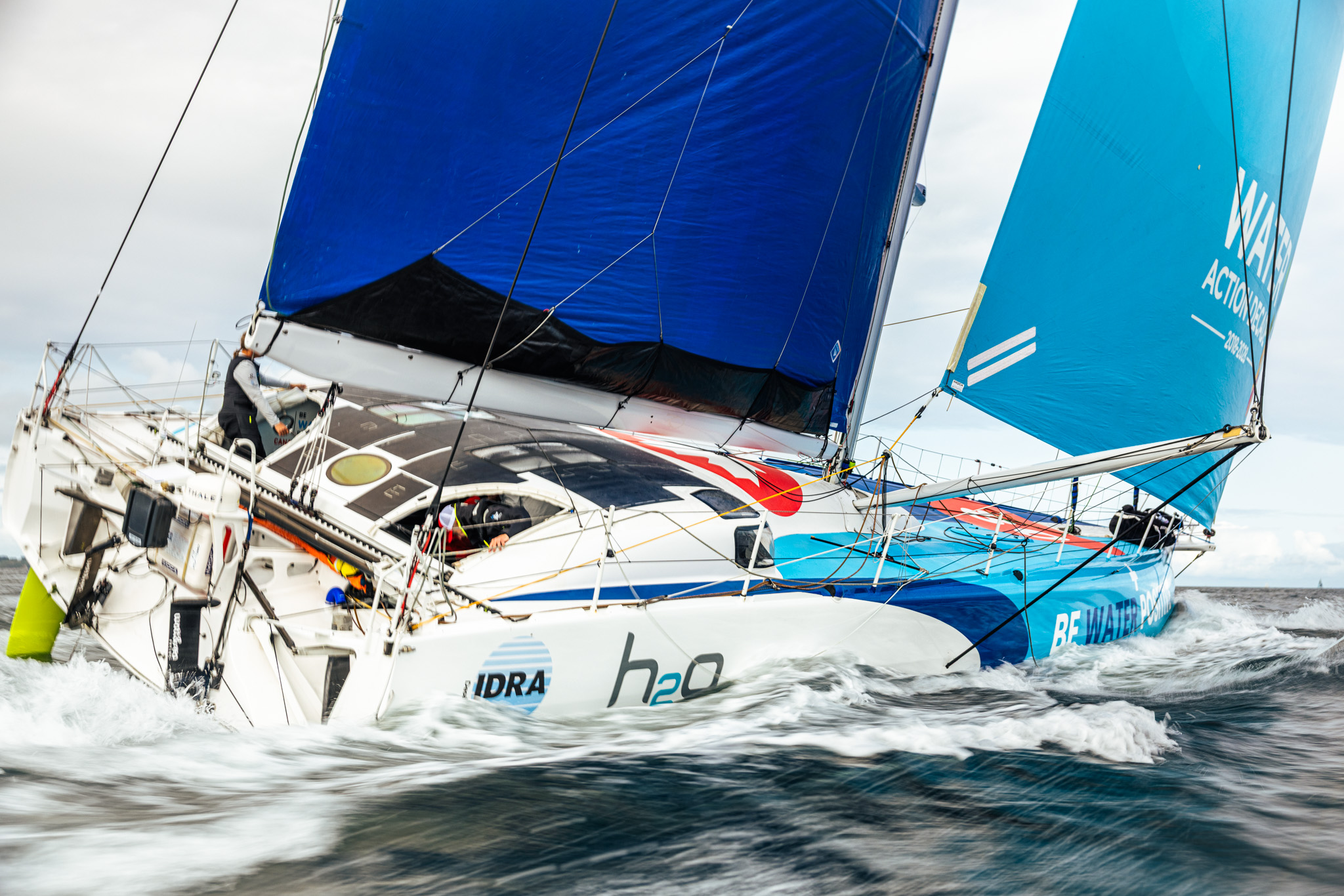 Canada Ocean Racing's sailboat under sail