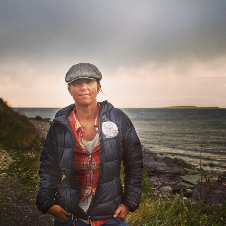 Portrait shot of Dianne in the wild