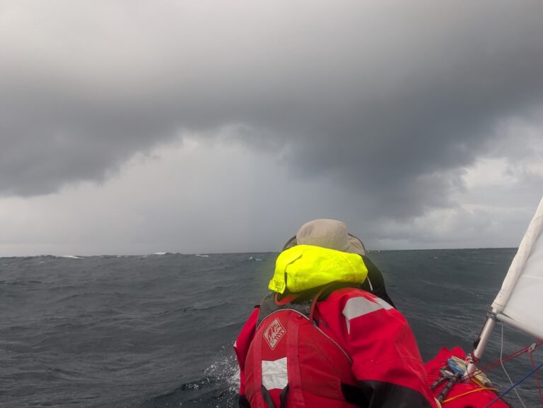 Storm brewing out at sea