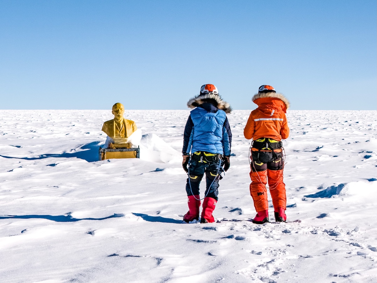 Lenin at the South Pole of Inaccessibility