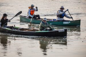 Your host's boat #0888 at the start of the race